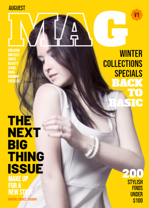 Magazine cover Design